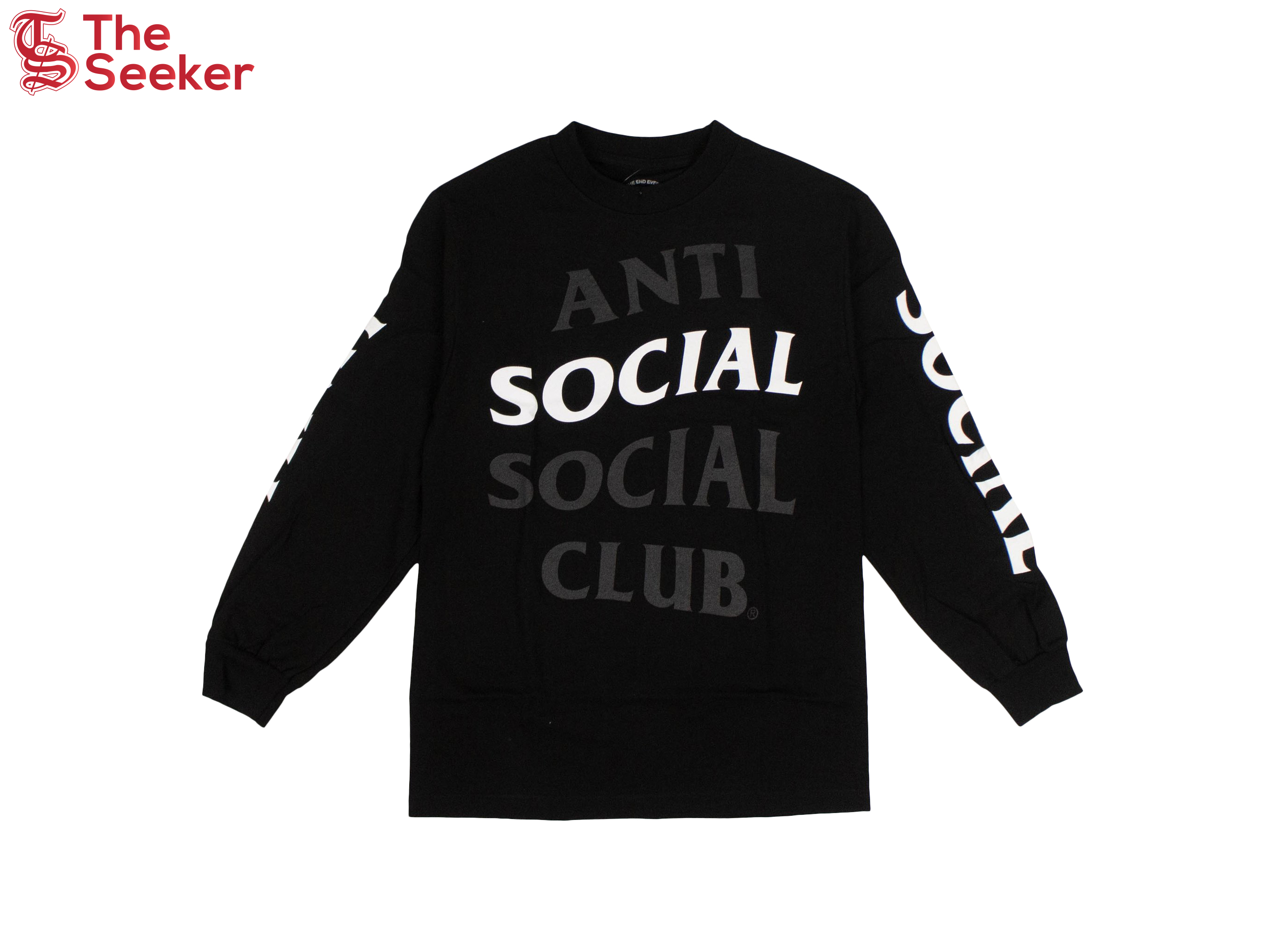 Anti Social Social Club Highlight Long sleeve T-Shirt Black