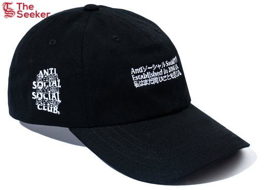 Anti Social Social Club Kaburosai Cap Black