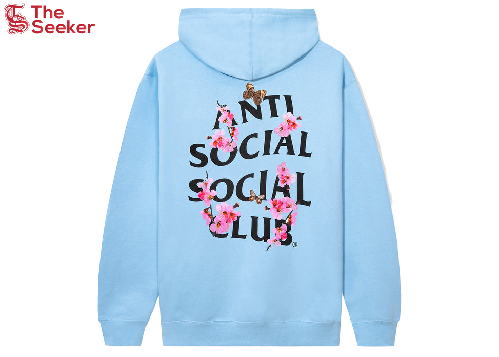 Anti Social Social Club Kkotch Hoodie Blue