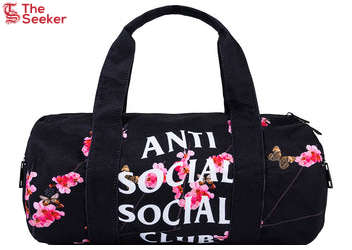 Anti Social Social Club Kkotch Side Duffel Bag Black