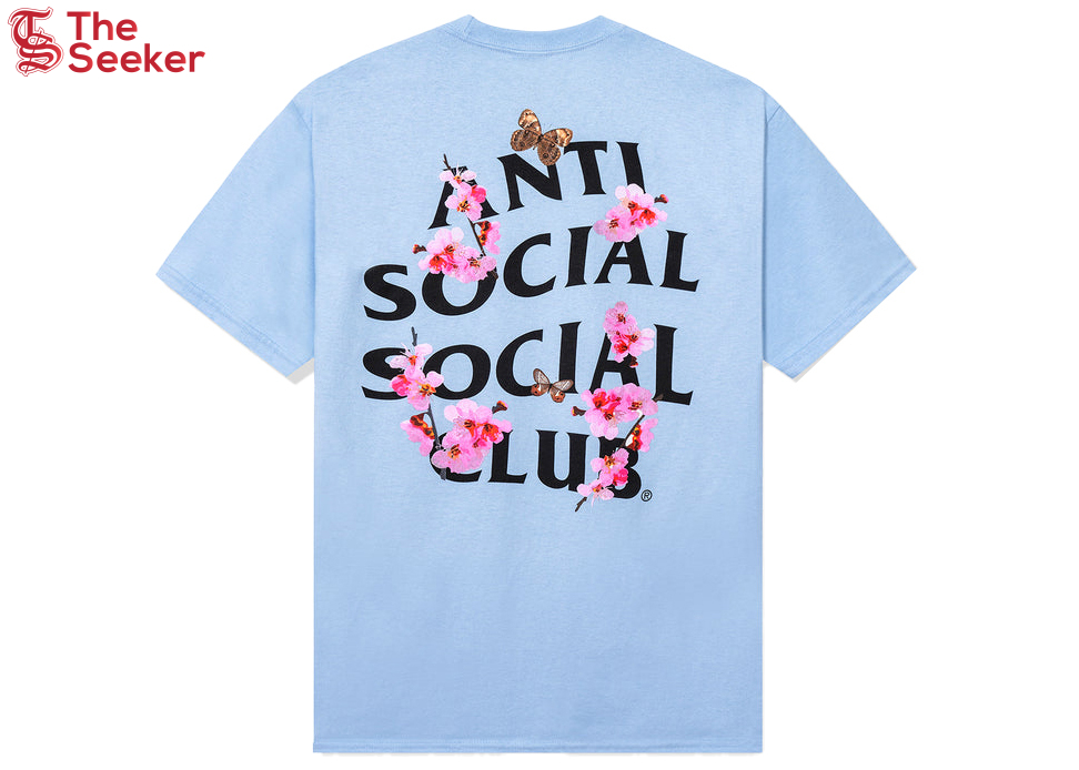 Anti Social Social Club Kkotch Tee Blue