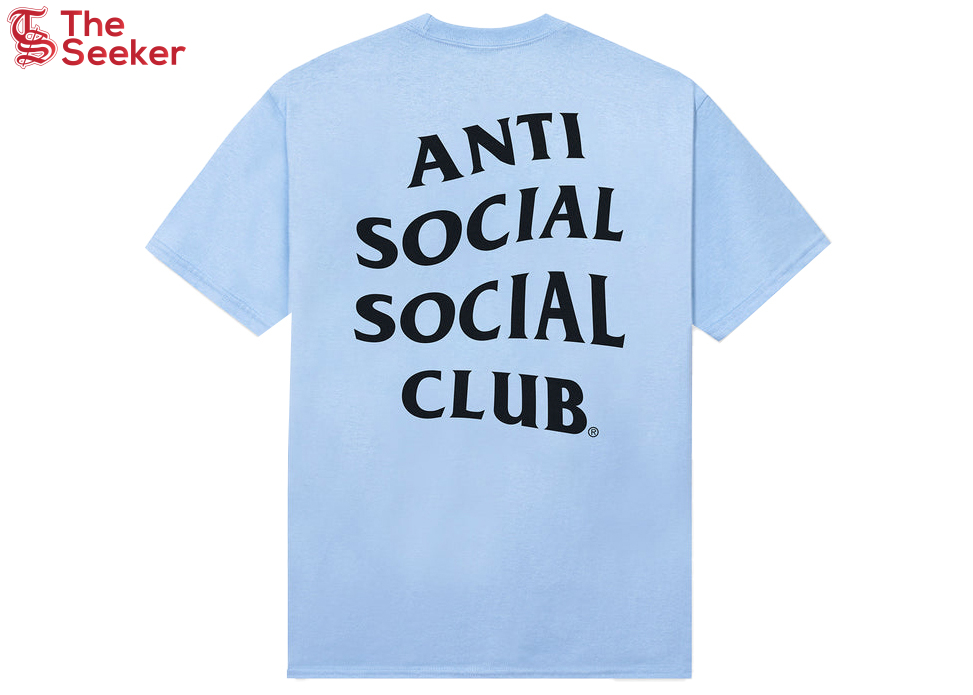 Anti Social Social Club Mind Game Tee Blue