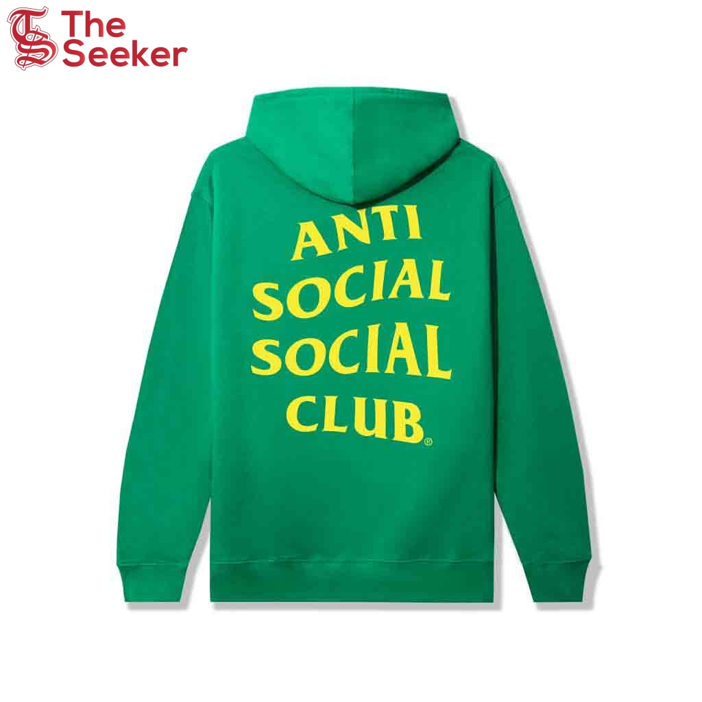 Anti Social Social Club Mind Games A/F 21 Hoodie Green