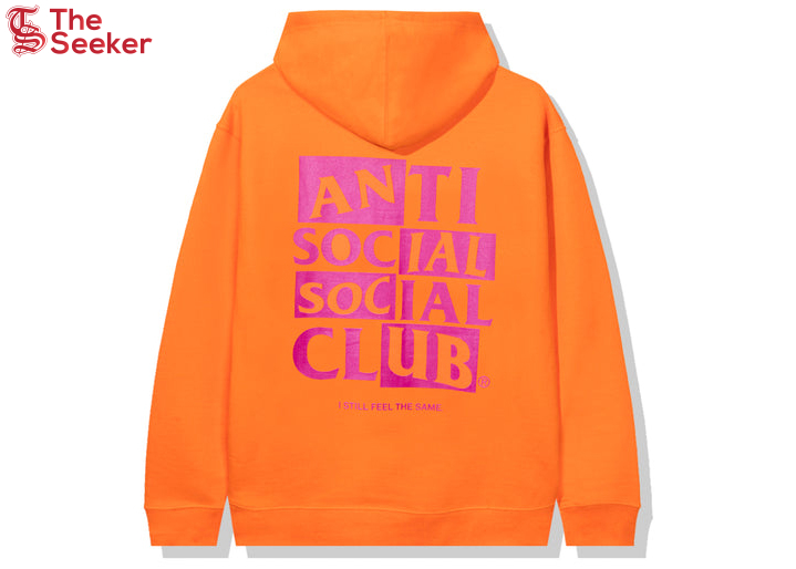 Anti Social Social Club Muted Hoodie Orange