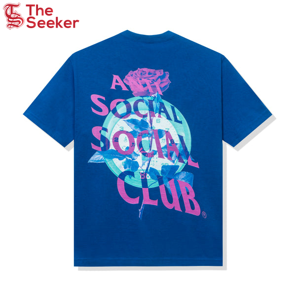 Anti Social Social Club Out Of Time T-shirt Blue