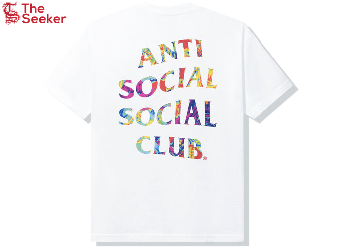 Anti Social Social Club Pedals On The Floor T-shirt White