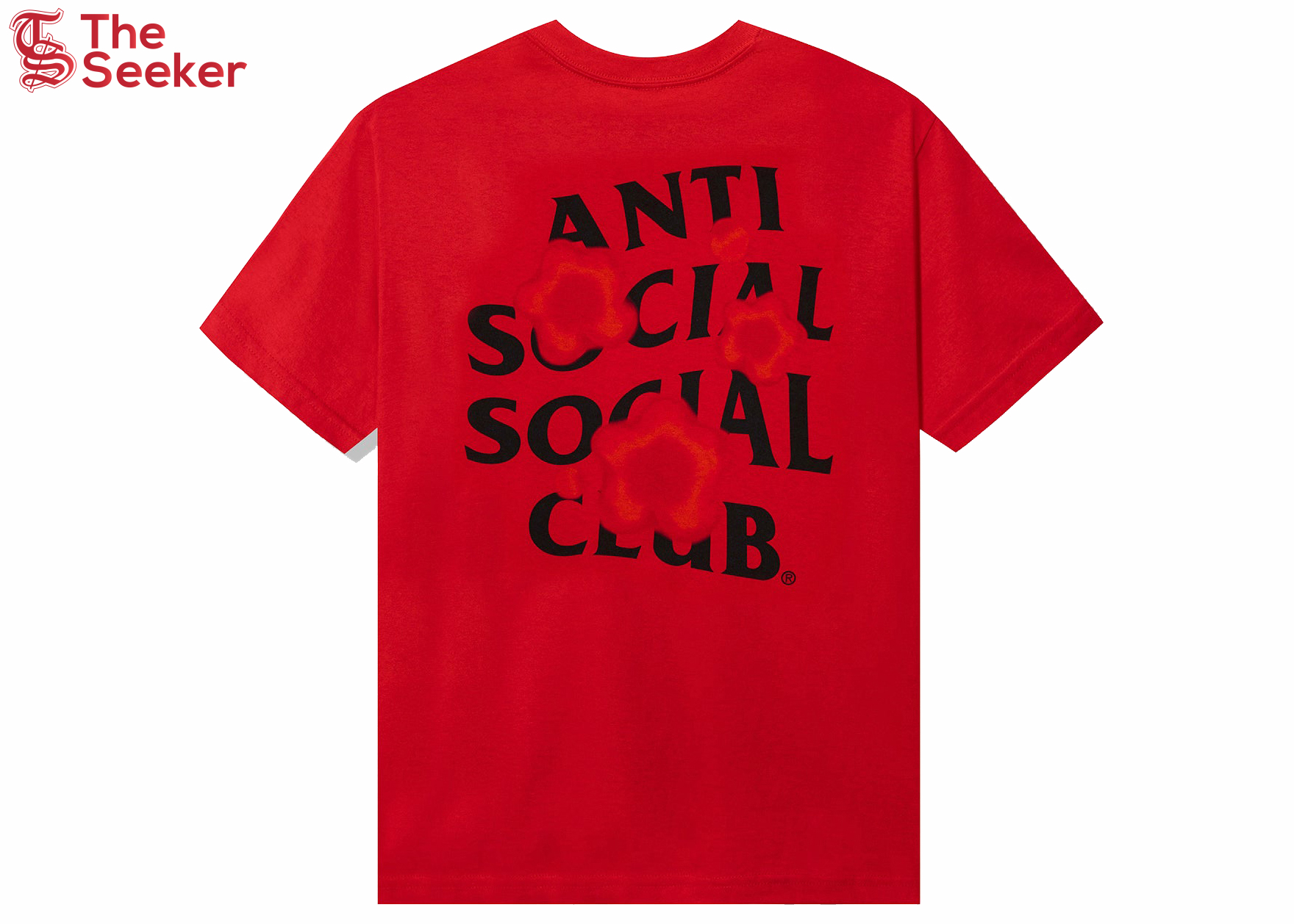 Anti Social Social Club Seeing The Feeling Tee Red