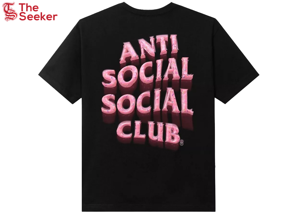 Anti Social Social Club Sprinkling Tears T-shirt Black