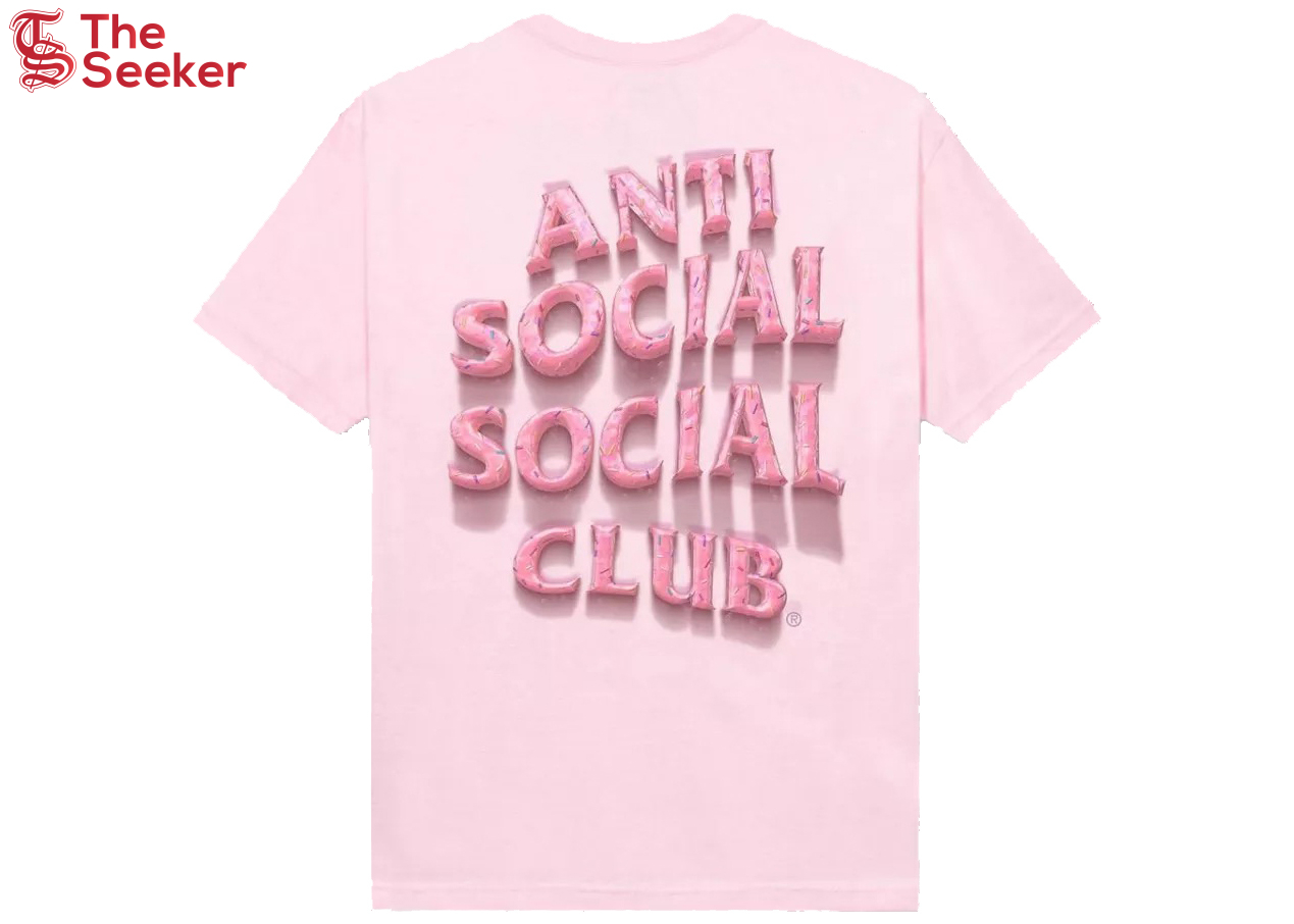 Anti Social Social Club Sprinkling Tears T-shirt Pink