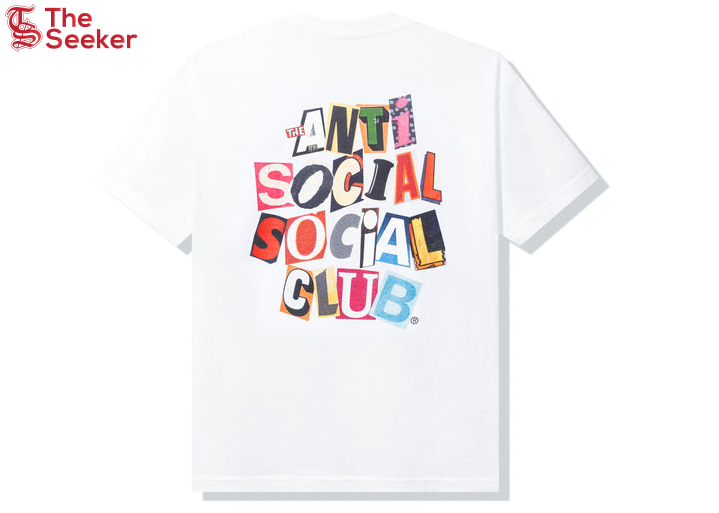 Anti Social Social Club Torn Pages Of Our Story T-shirt White