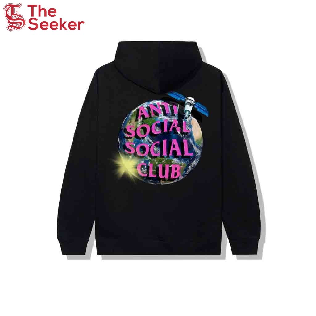 Anti Social Social Club Worldwide Hoodie Black