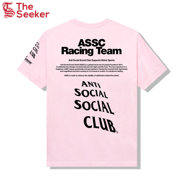 Anti Social Social Club x Gran Turismo Logo T-shirt Pink