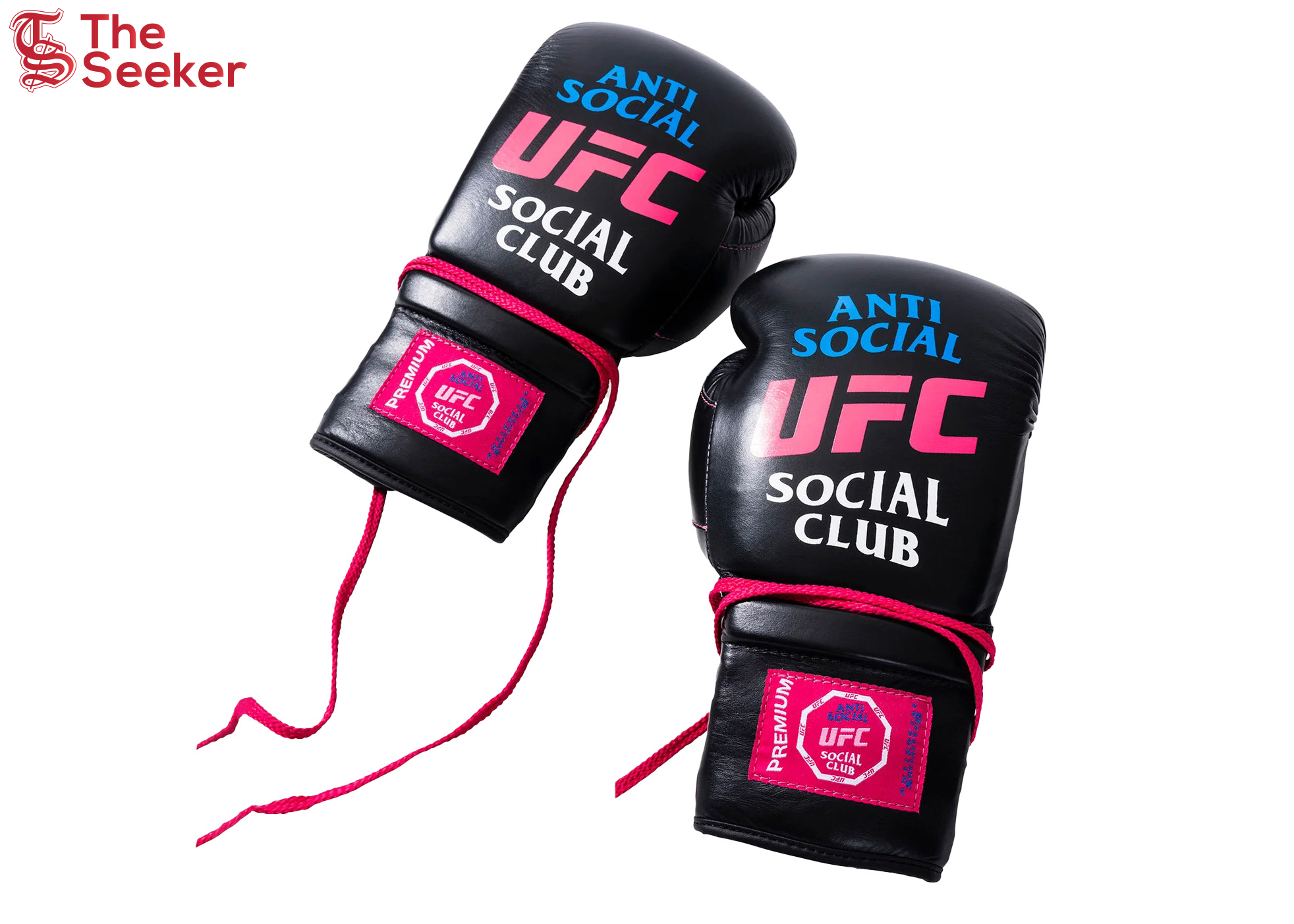 Anti Social Social Club x UFC Dyaco Boxing Gloves Black