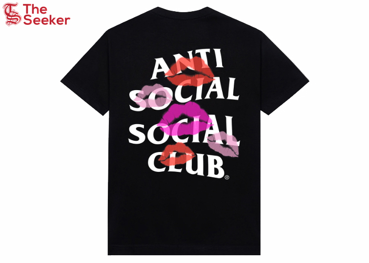 Anti Social Social Club Your Kiss Tee Black