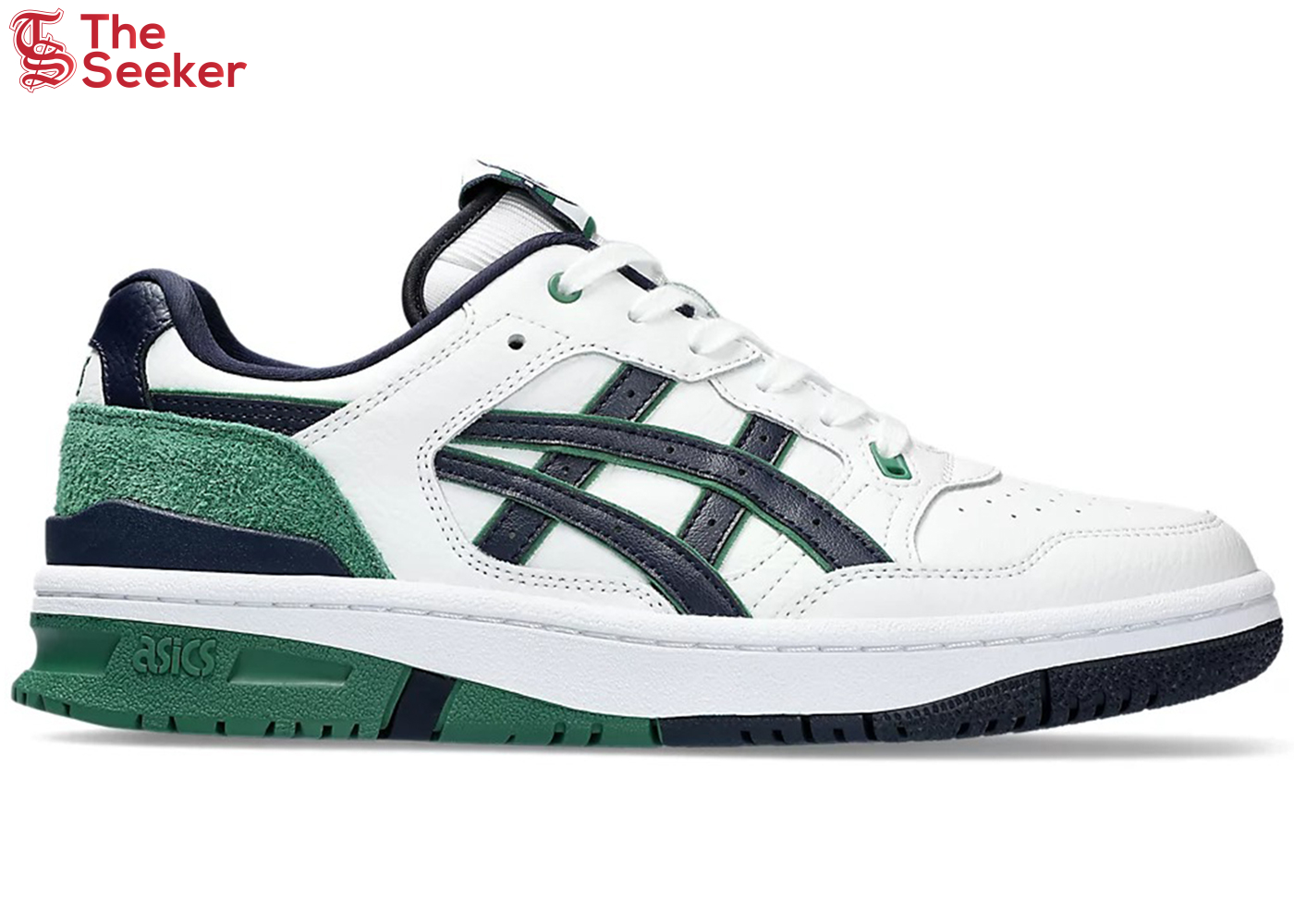 ASICS EX89 White Midnight Green