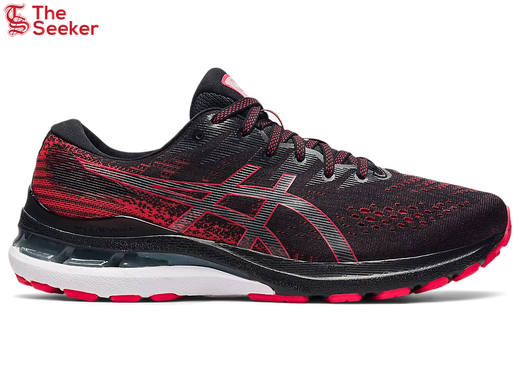 ASICS Gel-Kayano 28 Black Electric Red