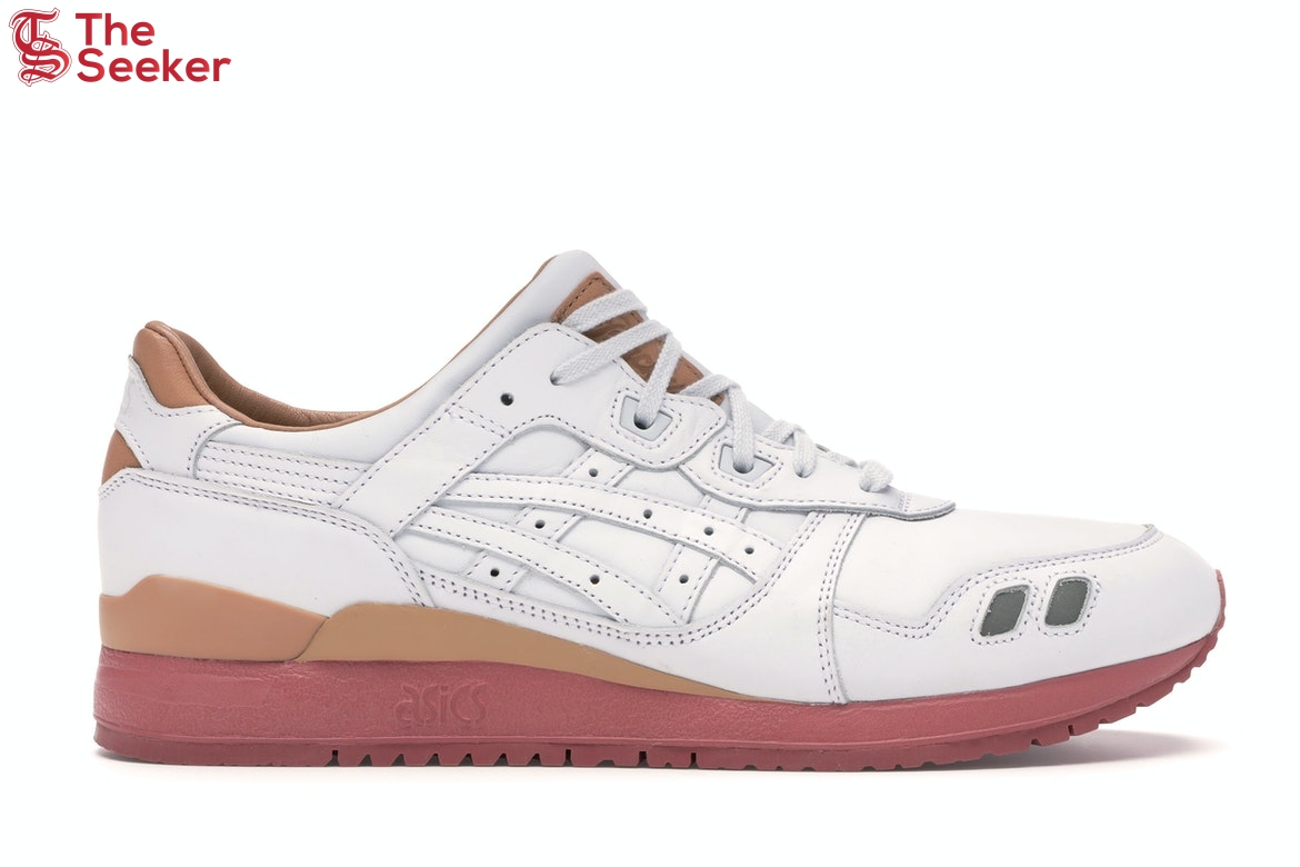 ASICS Gel-Lyte III Packer Shoes x J. Crew White Buck