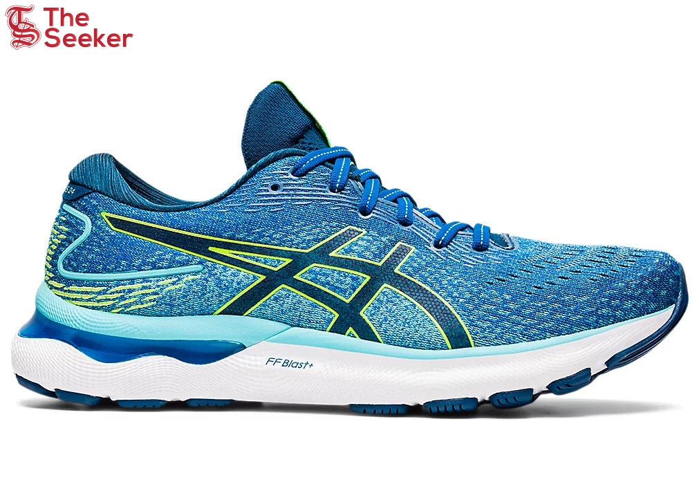 ASICS Gel-Nimbus 24 Lake Drive Hazard Green