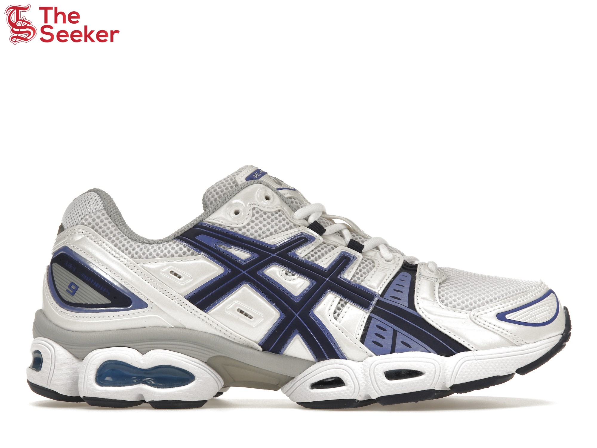 ASICS Gel-Nimbus 9 White Indigo Blue