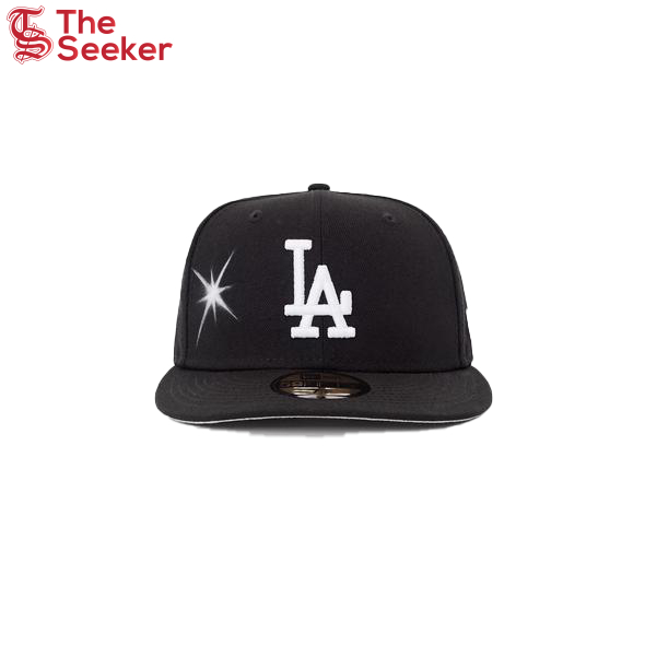 Ay El Ay En Los Angeles Dodgers Fitted Hat Black