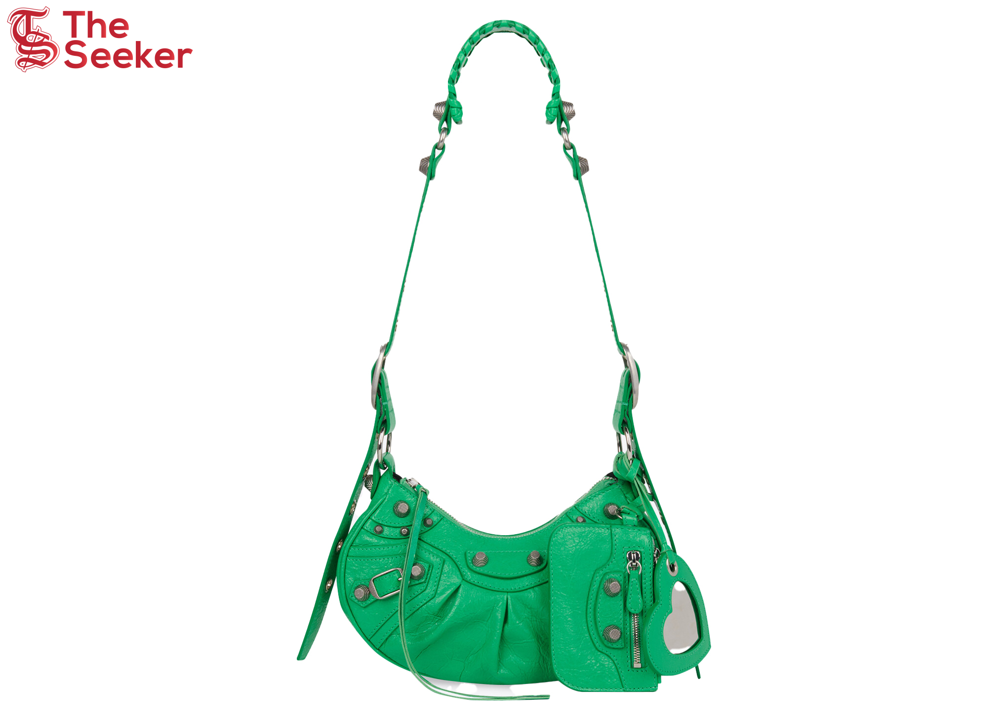 Balenciaga Le Cagole Shoulder Bag XS Green