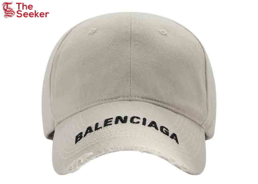 Balenciaga Logo Visor Cap (Men) White