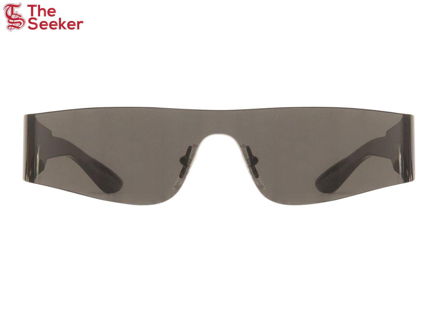 Balenciaga Mono Rectangle Sunglasses Black (570521T00221000)