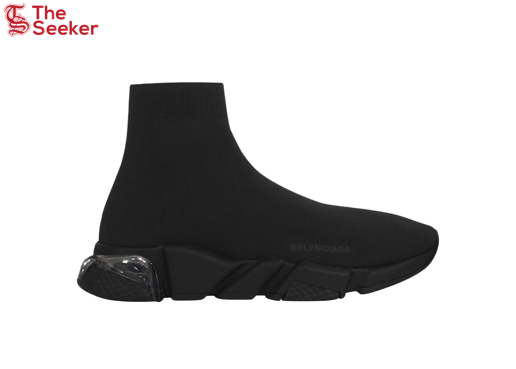 Balenciaga Speed Clear Sole Black