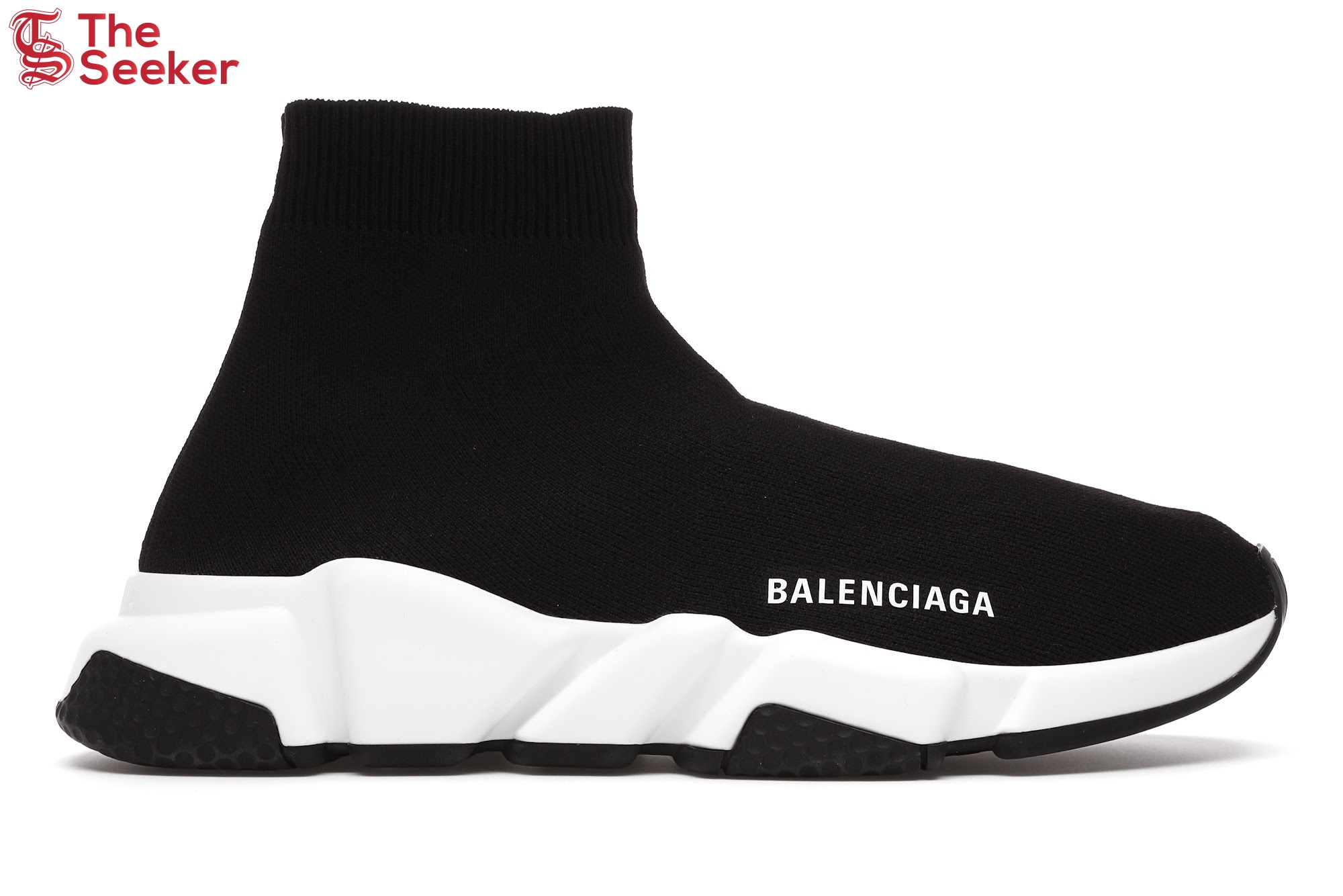 Balenciaga Speed Sneaker Black White Sole (Women's)