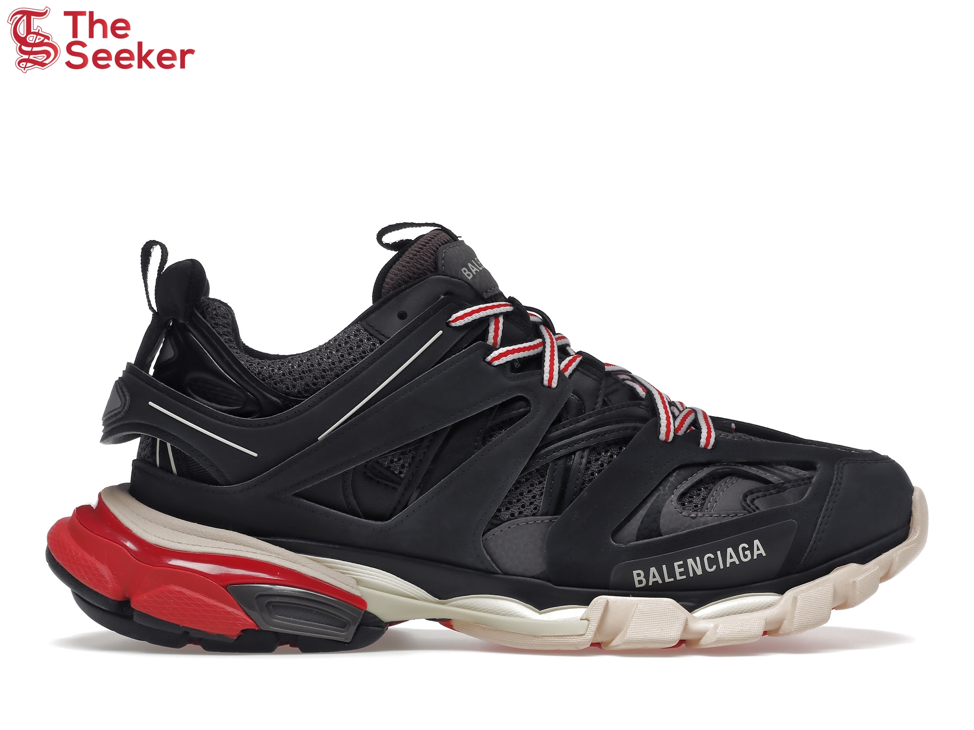 Balenciaga Track Black Grey Red