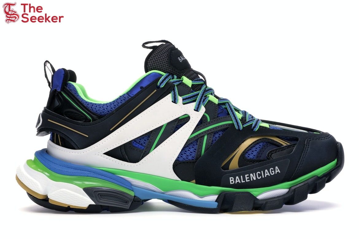 Balenciaga Track Green White Blue