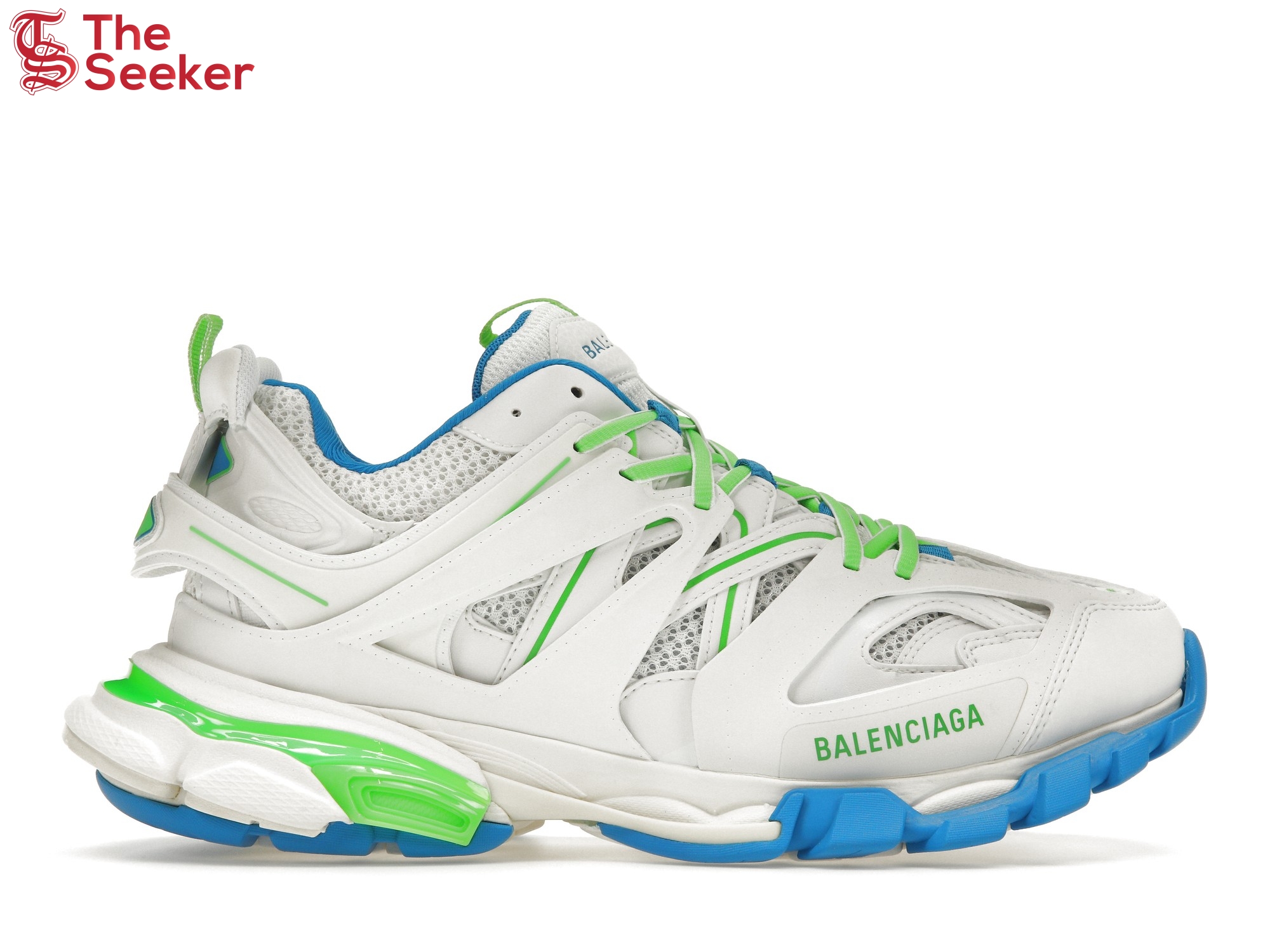 Balenciaga Track White Blue Green