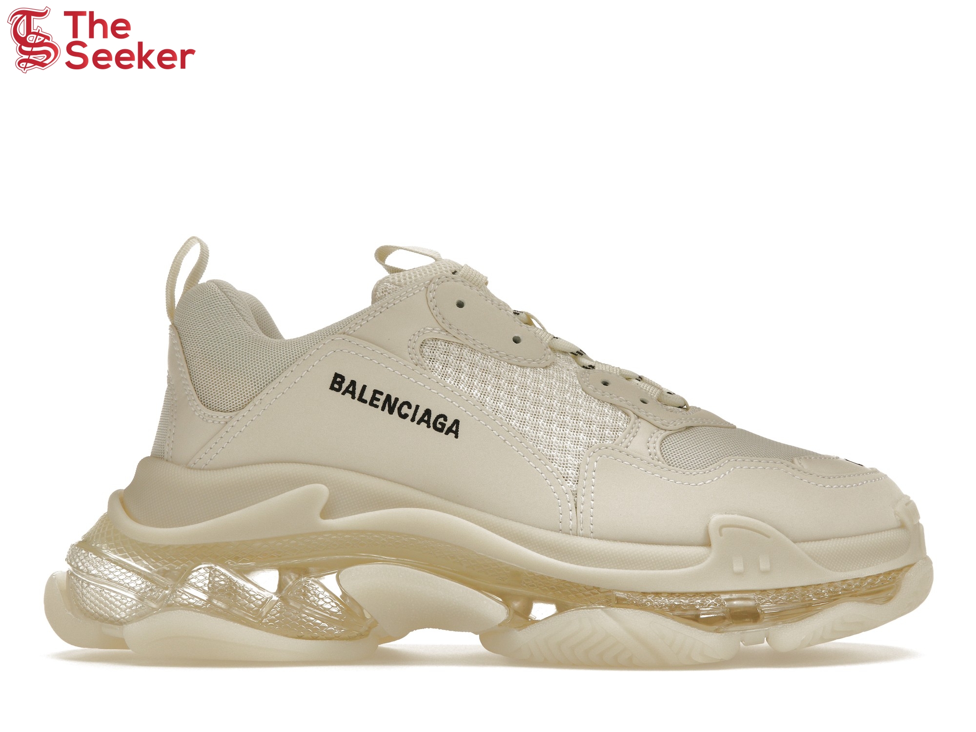 Balenciaga Triple S Clear Sole Beige