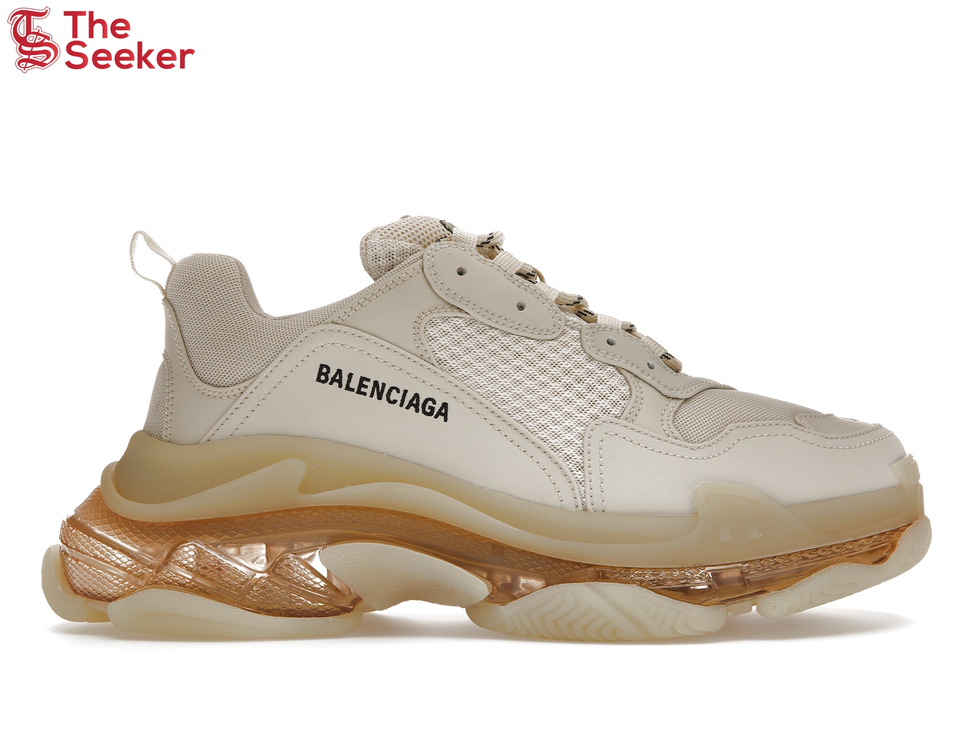 Balenciaga Triple S Clear Sole Off White