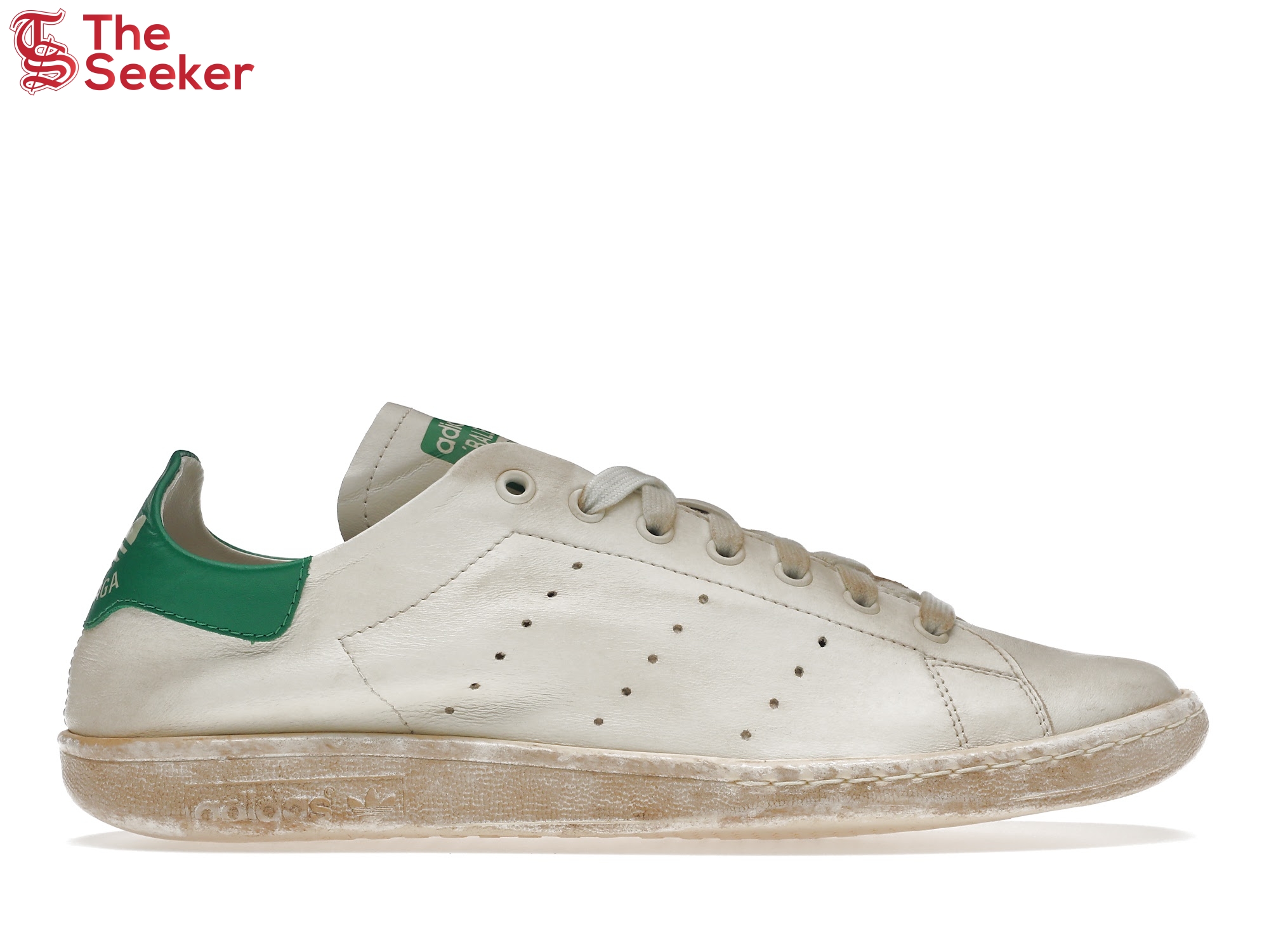 Balenciaga x adidas Stan Smith Worn-Out White Green