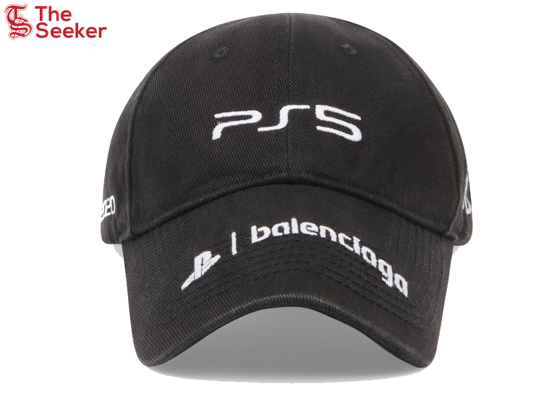Balenciaga x PlayStation Cap Black