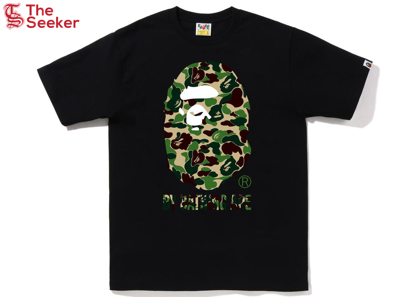 BAPE ABC Camo By Bathing Ape Tee Black/Green