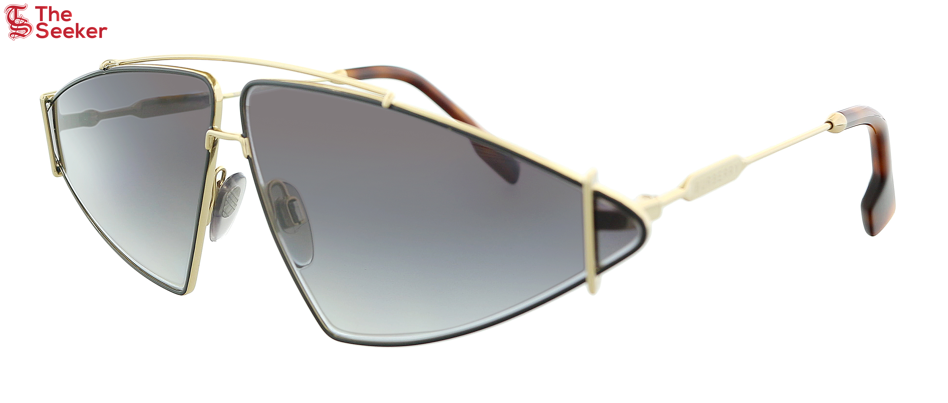 Burberry Cateye Sunglasses Black (0BE3111 10178G)