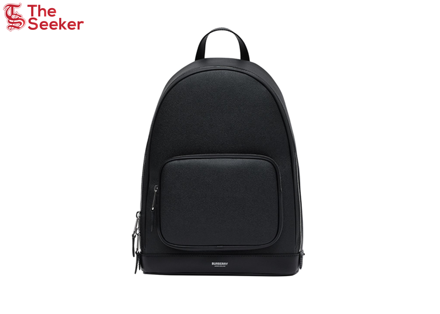 Burberry Grainy Leather Backpack Black