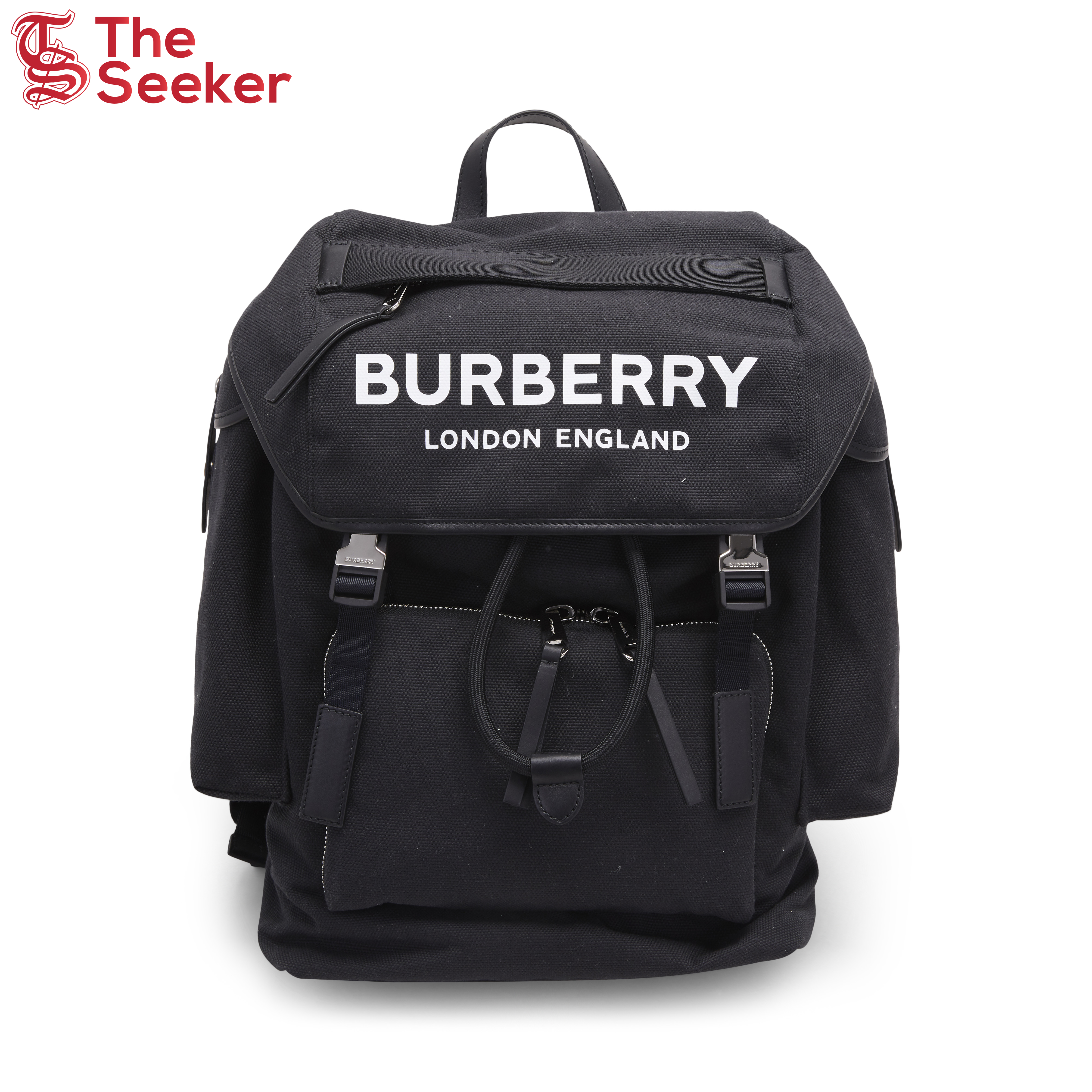 Burberry Ranger Canvas Backpack Black