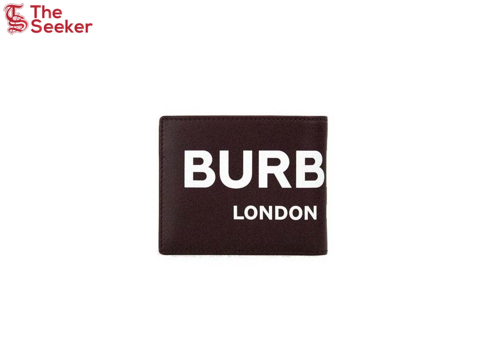 Burberry Ronan Bi-Fold Wallet (8 Card Slots) Oxblood