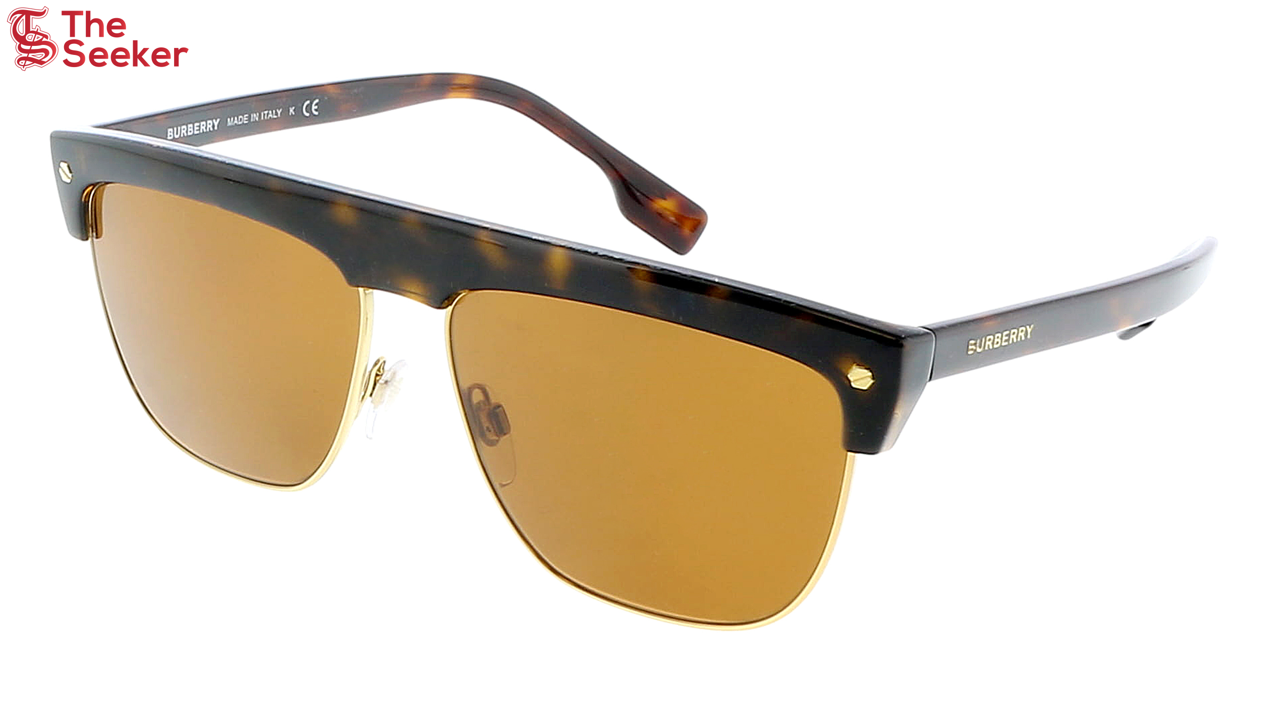 Burberry Square Sunglasses Dark Havana (0BE4325 30027359)