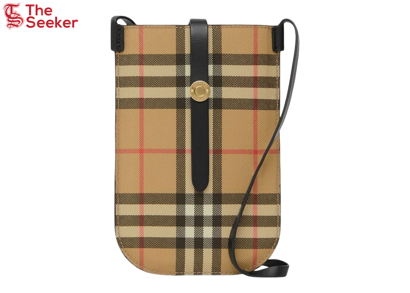 Burberry Vintage Check Anne Phone Case with Strap Archive Beige/Black