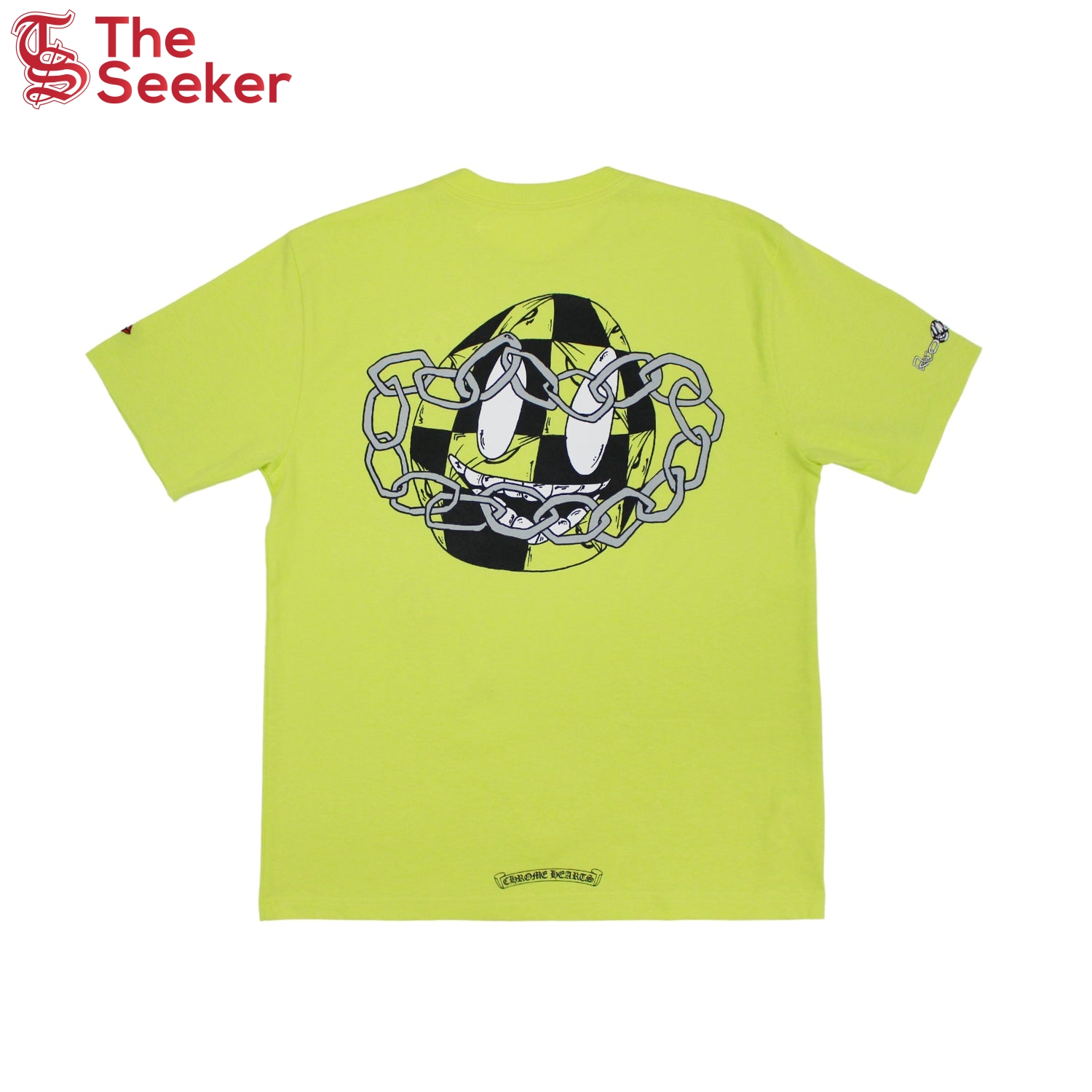 Chrome Hearts Matty Boy Link T-shirt Lime Green
