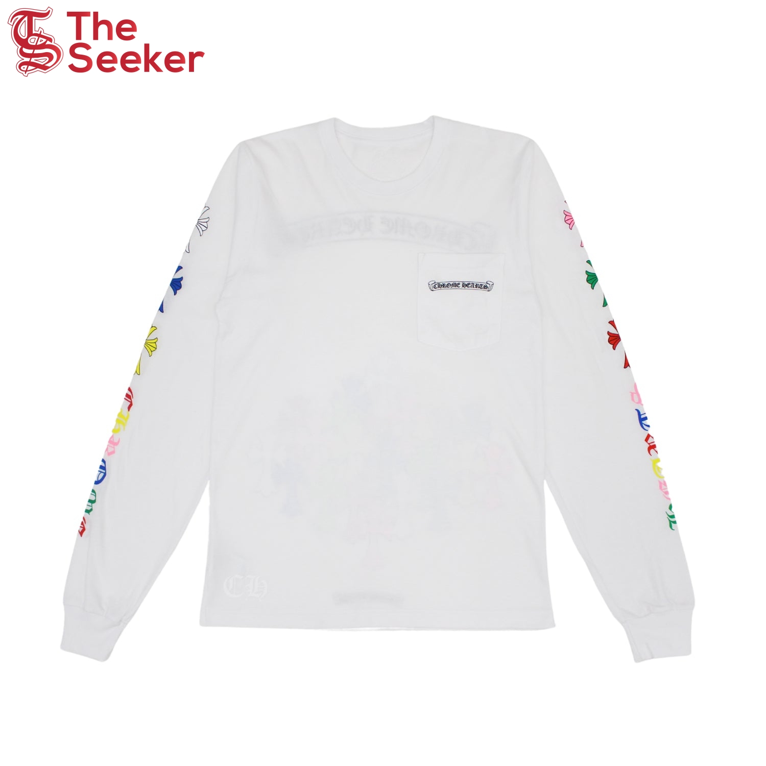 Chrome Hearts Multi Color Cross L/S T-shirt White