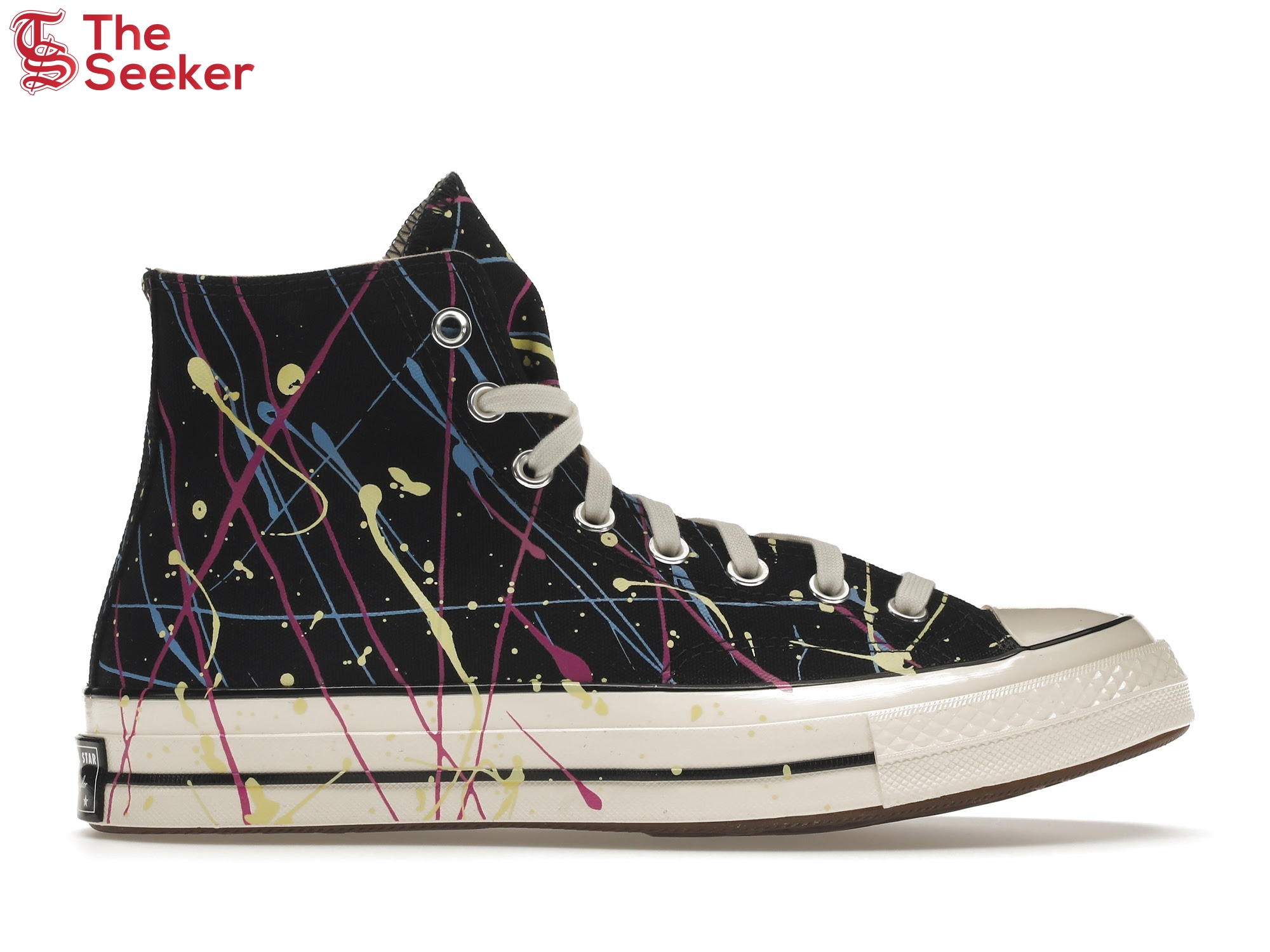 Converse Chuck Taylor All Star 70 Hi Archive Paint Splatter Black