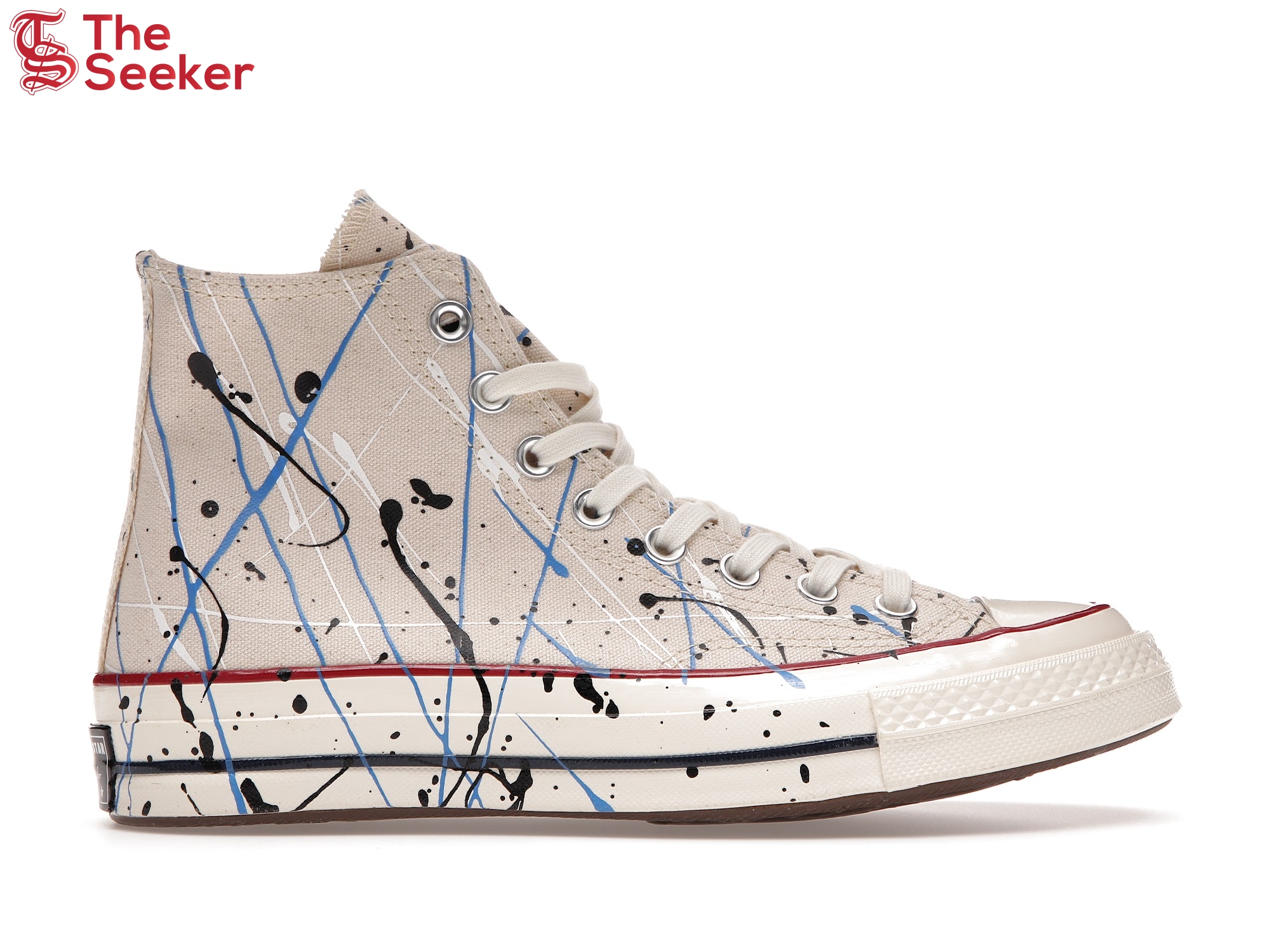 Converse Chuck Taylor All Star 70 Hi Archive Paint Splatter Egret