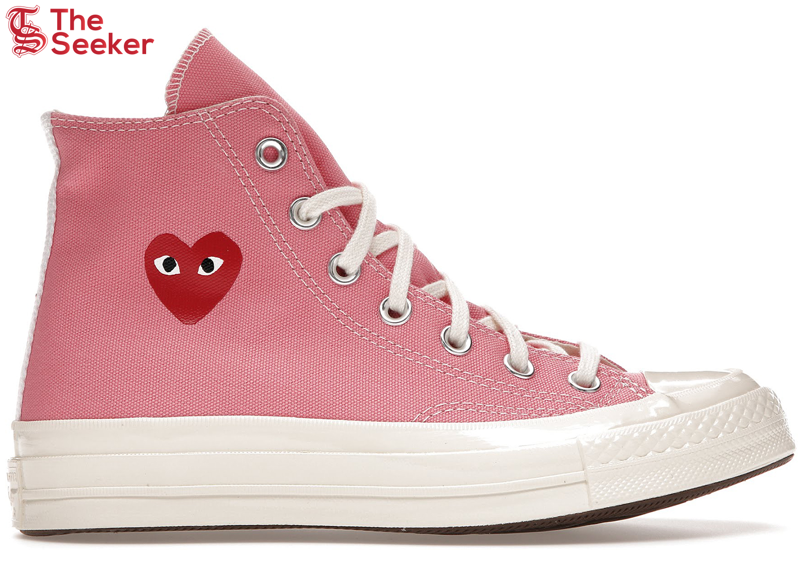 Converse Chuck Taylor All-Star 70 Hi Comme des Garcons Play Bright Pink