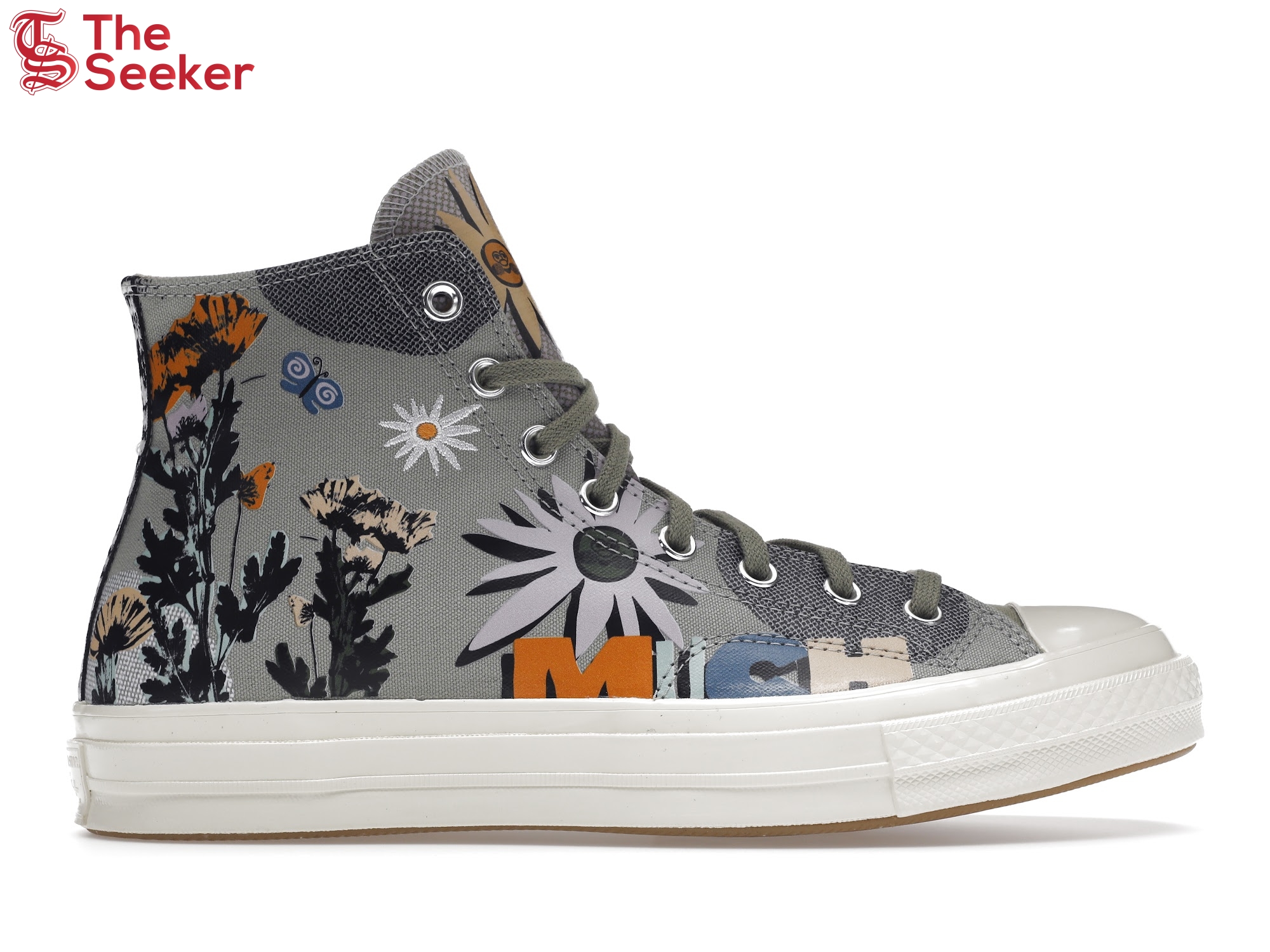 Converse Chuck Taylor All Star 70 Hi Floral Much Love Slate Egret