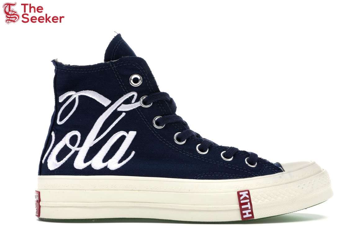 Converse Chuck Taylor All Star 70 Hi Kith x Coca Cola Navy